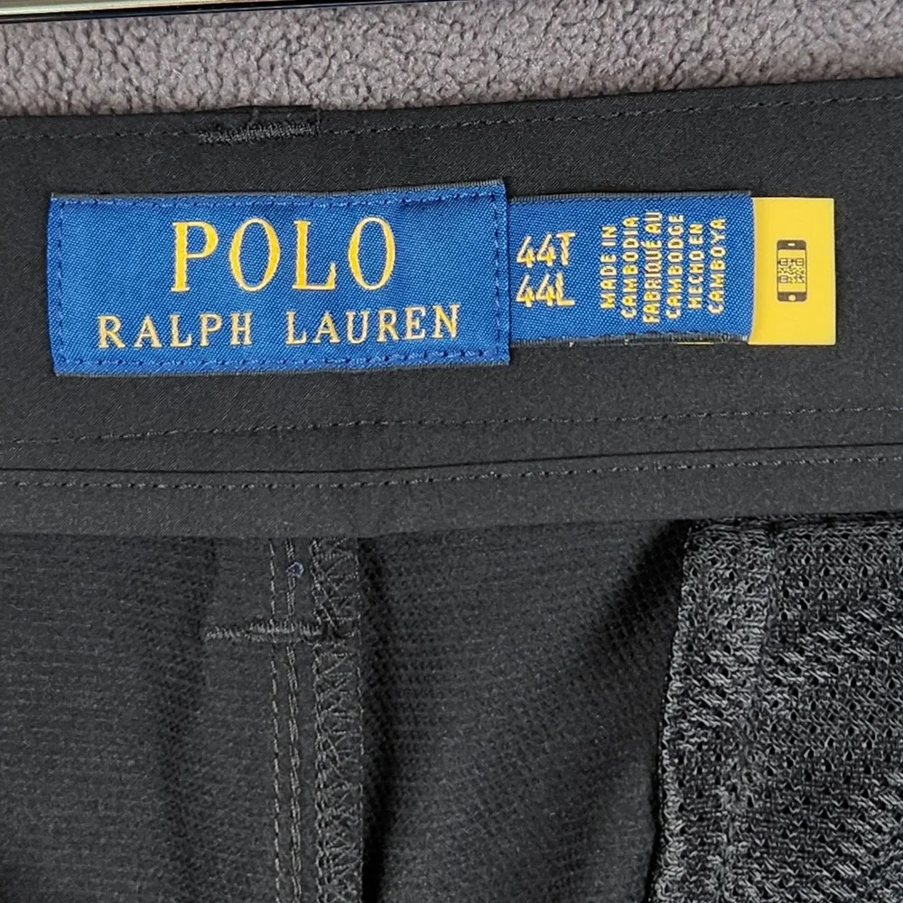 Polo Ralph Lauren Golf Shorts Mens 44T Black Lightweight Performance Stretch NEW
